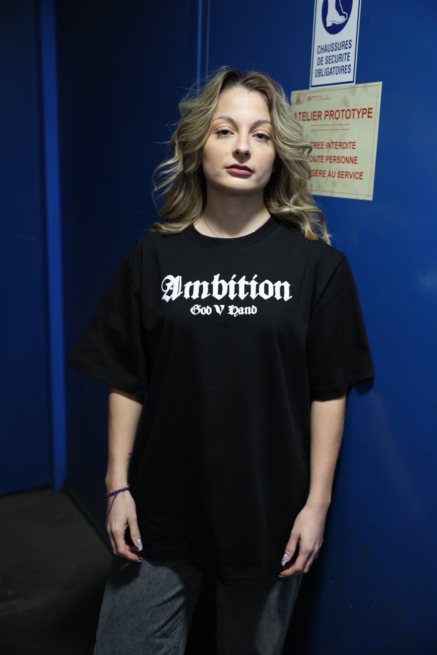 AMBITION T-SHIRT NOIR