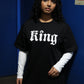 KING T-SHIRT NOIR