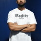 REALITY T-SHIRT BLANC