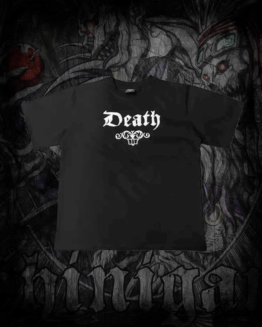 DEATH T-SHIRT NOIR