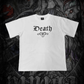 DEATH T-SHIRT BLANC