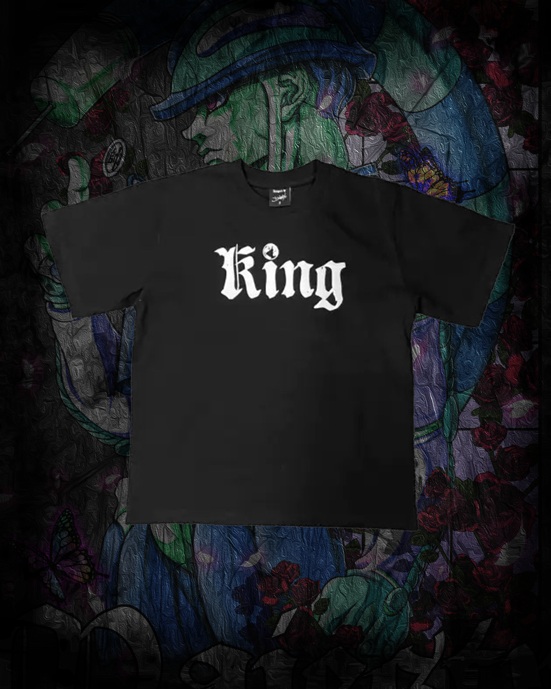 KING T-SHIRT NOIR